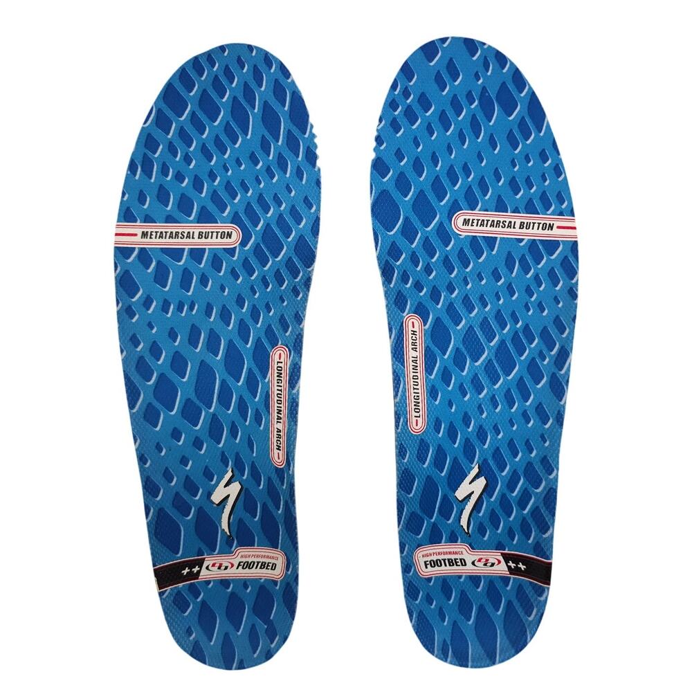 Specialized BG Footbeds ++ US 14-14.5 EU 47-48 Longitudinal Arch + Metatarsal